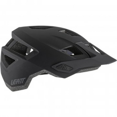 LeatT Half Face Helmet MTB Black