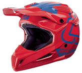 Leatt GPX 5.5 Composite V15 Motocross Helmet, Red/Blue, L - futurerides