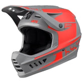 IXS Full face Helmet red graphite