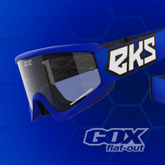 EKS Flat Out Clear Goggles