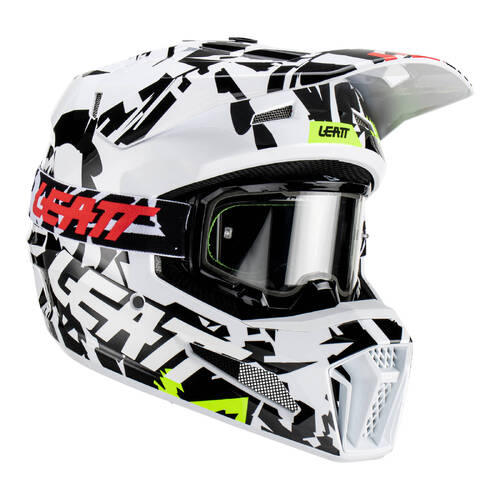 Leatt helmet Kit 3.5 V23 Zebra, DOT,  XL - futurerides