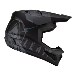 Leatt Moto 3.5 V2.1 Ghosts Motocross Helmet, Black, XL