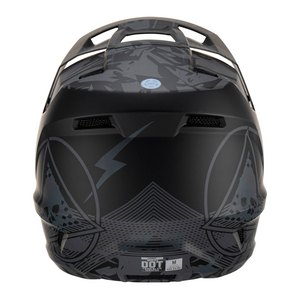 Leatt Moto 3.5 V2.1 Ghosts Motocross Helmet, Black, XL