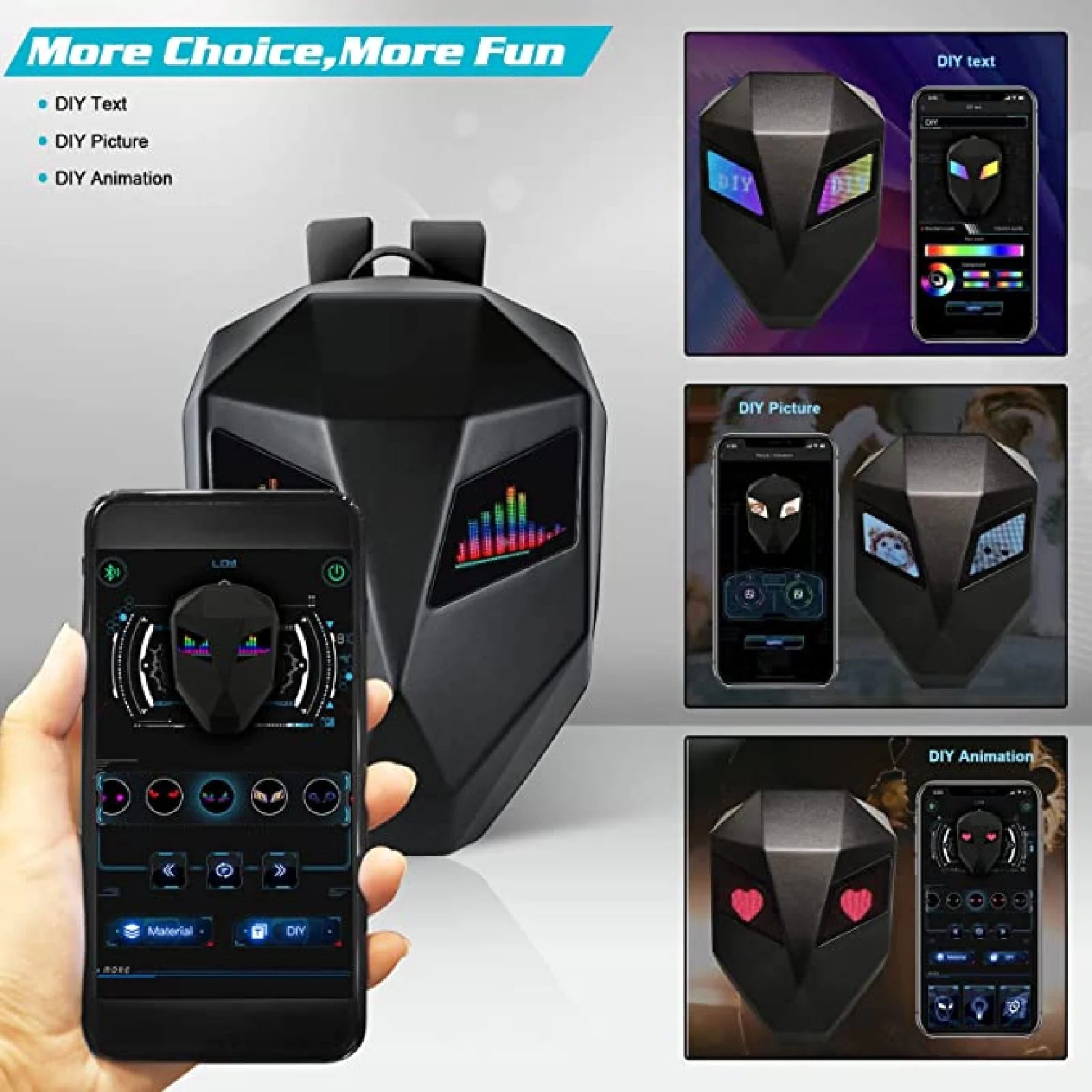 Crelander LED Knight Backpack - futurerides