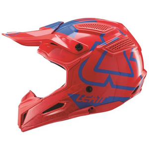 Leatt GPX 5.5 Composite V15 Motocross Helmet, Red/Blue, L