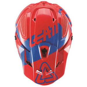 Leatt GPX 5.5 Composite V15 Motocross Helmet, Red/Blue, L