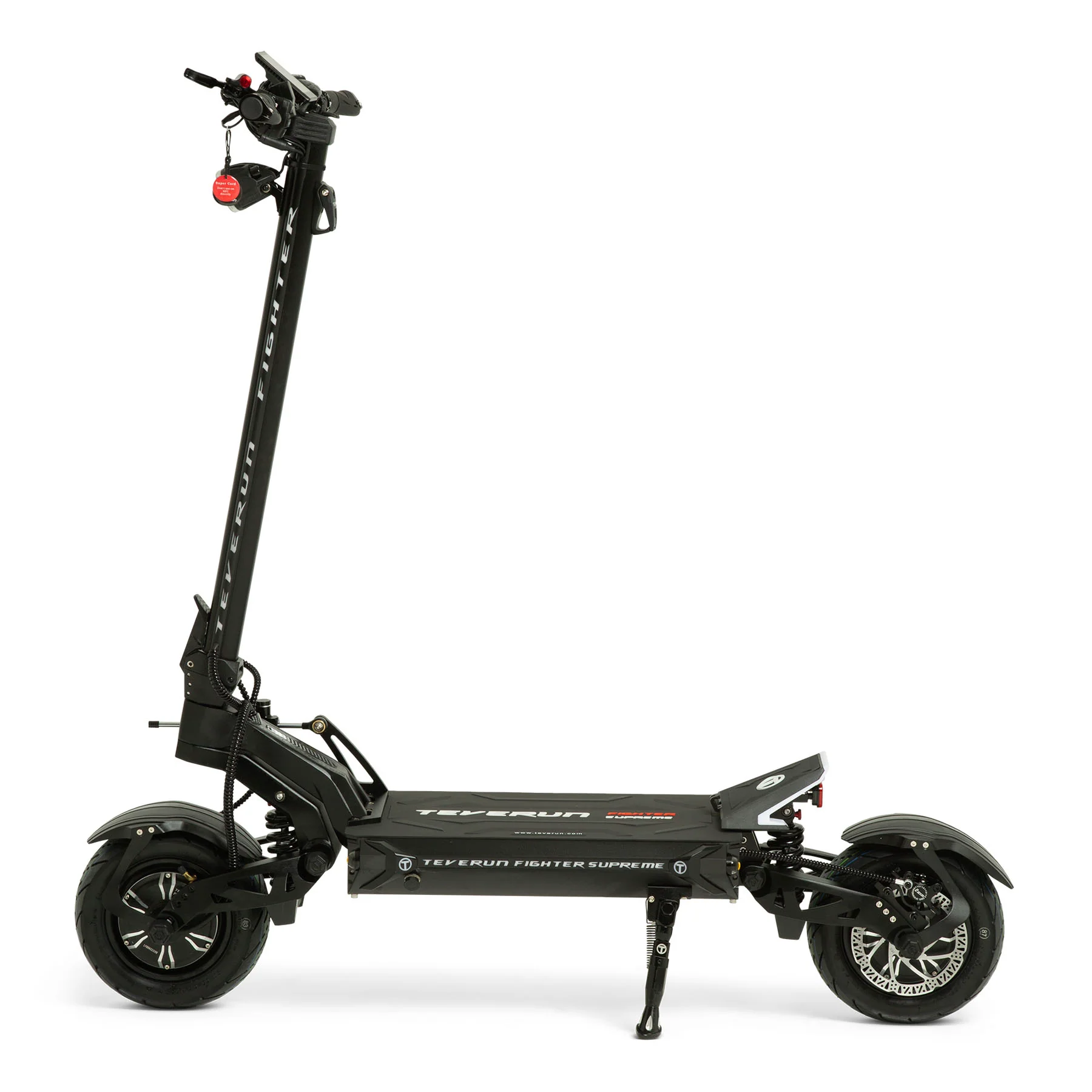 Teverun Fighter Supreme (2000W*2 motor), 72V 35Ah, LG 21700 cell