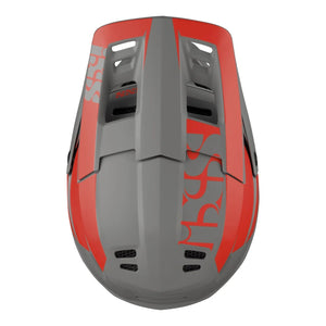 IXS Full face Helmet red graphite