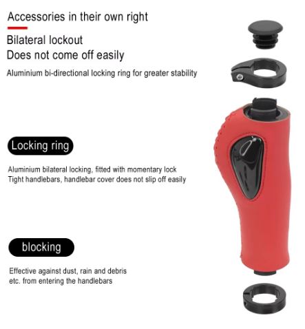 Gel Palm Grips Red