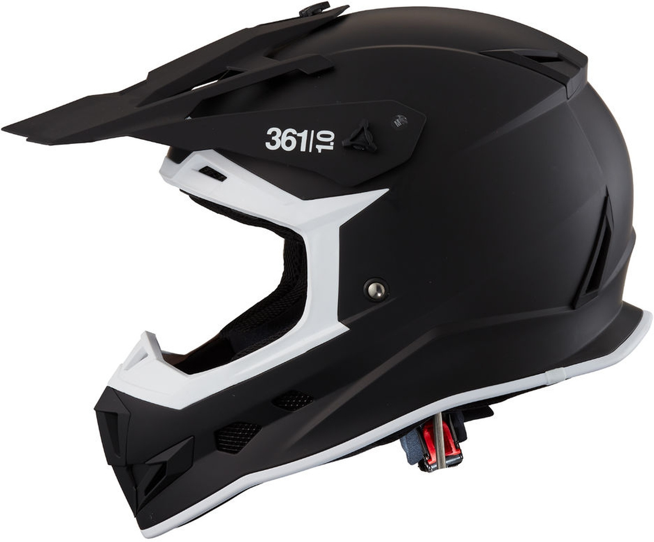 iXS 361 1.0 Motocross Helmet, Black, L